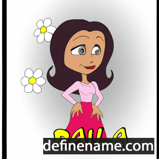 cartoon of the name Dalila