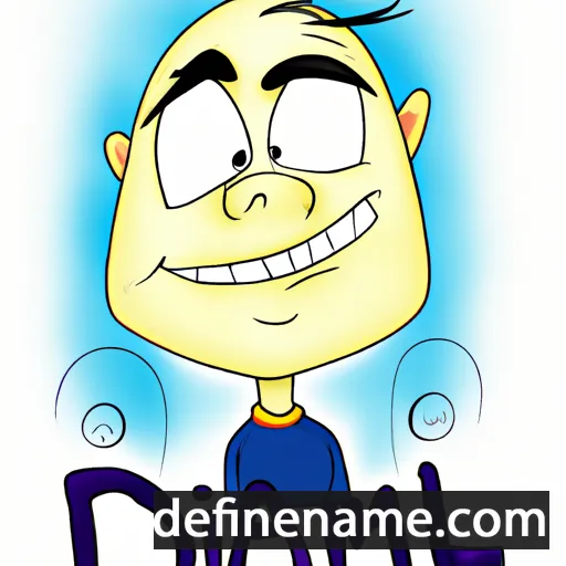 cartoon of the name Dalimír