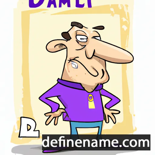 cartoon of the name Dalimir