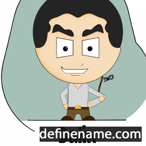 cartoon of the name Dalin