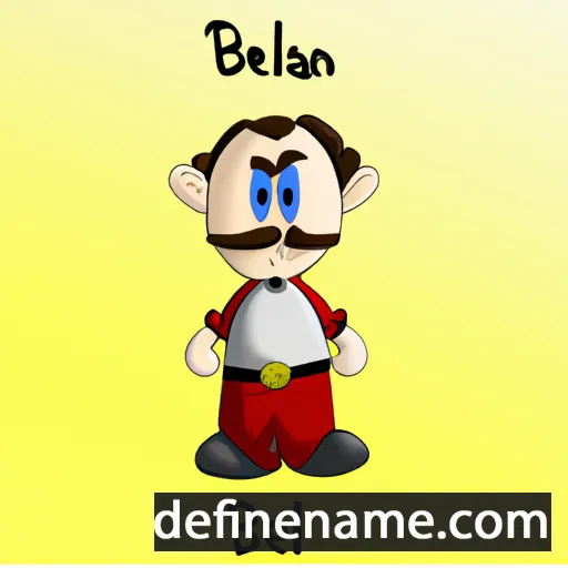 cartoon of the name Dallben