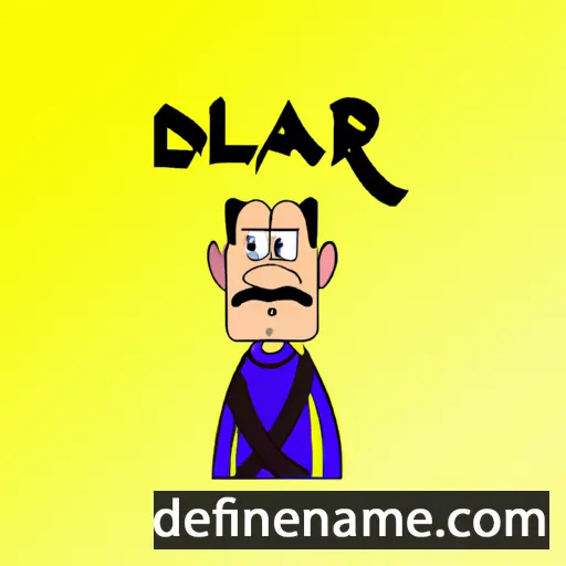 cartoon of the name Dalmar