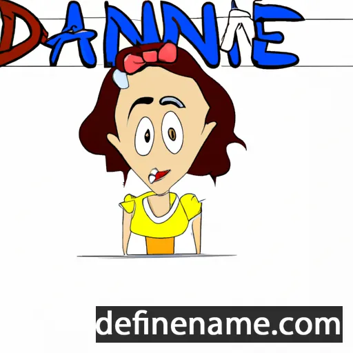 D'anne cartoon