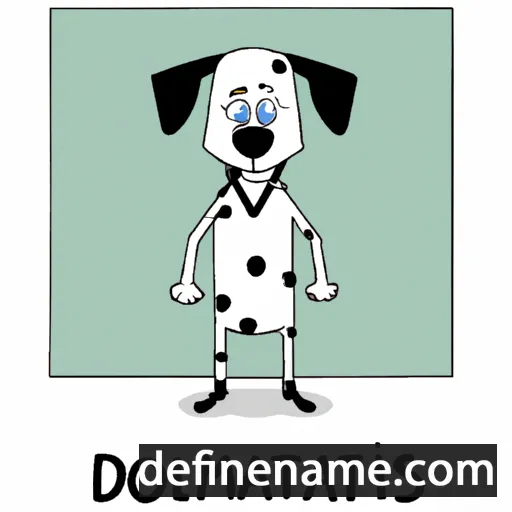 cartoon of the name Dalmatios