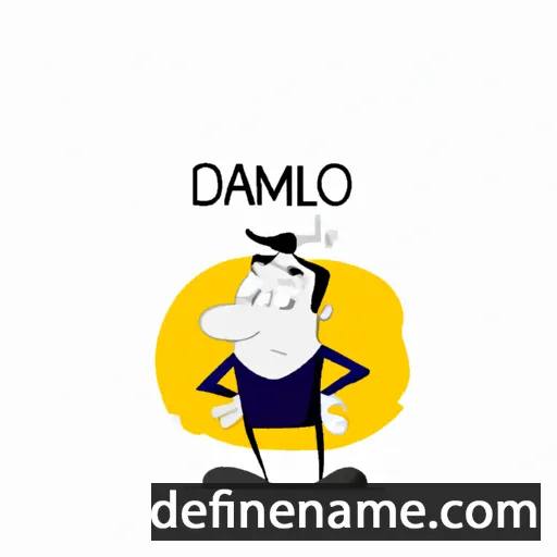 Dalmiro cartoon