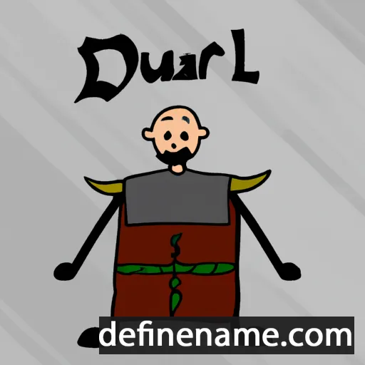 cartoon of the name Dalrún