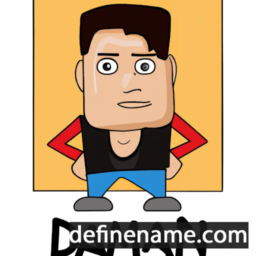 cartoon of the name Daman