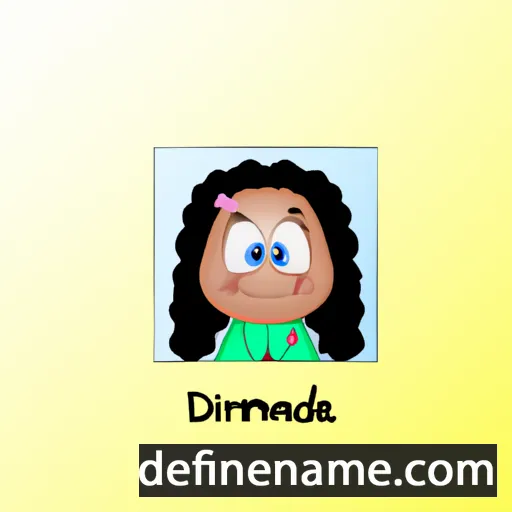 cartoon of the name Damaride