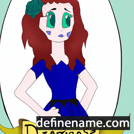 cartoon of the name Damarose