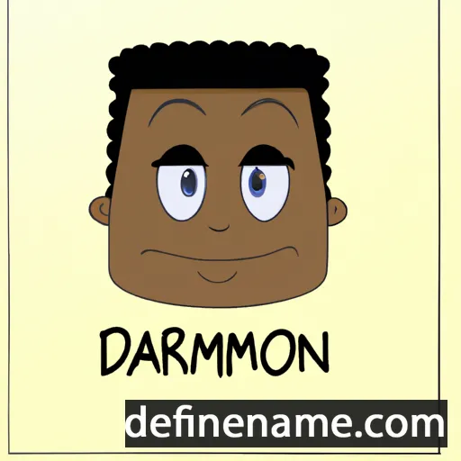 cartoon of the name Damarrion