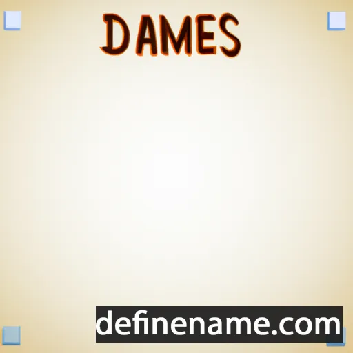 cartoon of the name Damas