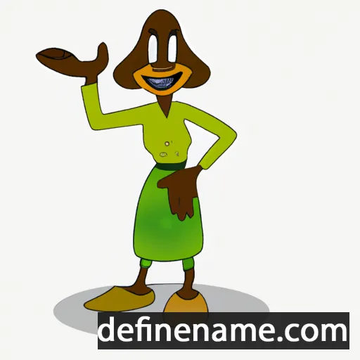 cartoon of the name Damase