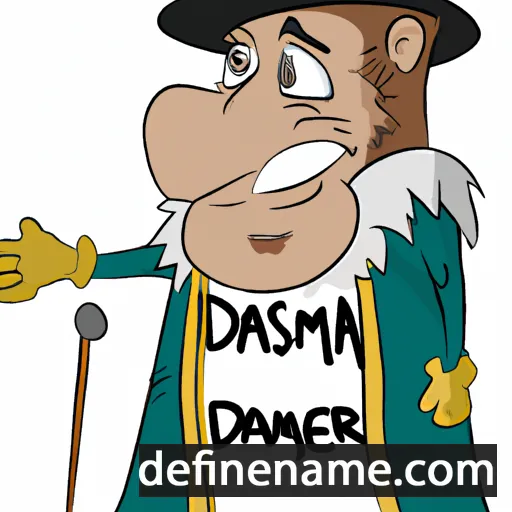 cartoon of the name Damasenor