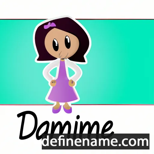 Damasine cartoon