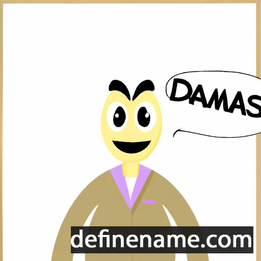 Damasis cartoon