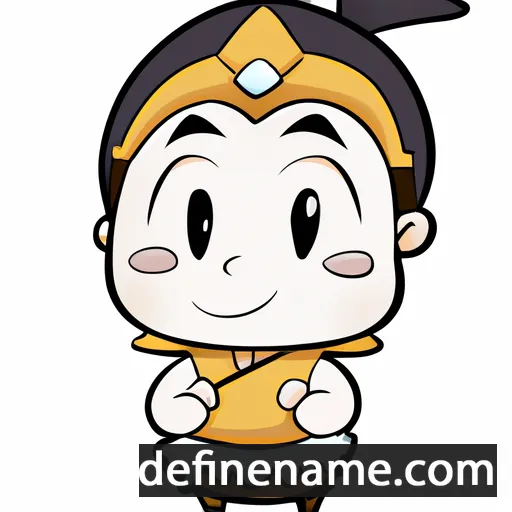 cartoon of the name Damasiu