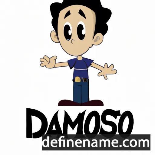 cartoon of the name Damaso