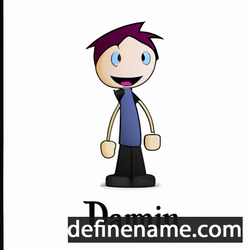 Damiàn cartoon