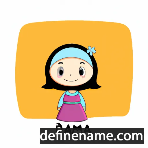 Damia cartoon