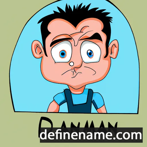 Damianu cartoon