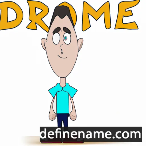 cartoon of the name Damir