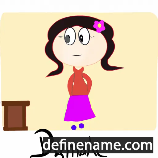 cartoon of the name Damirka