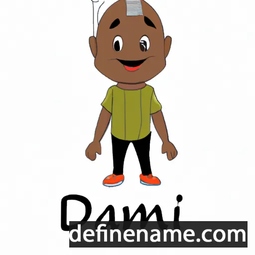 cartoon of the name Damisi