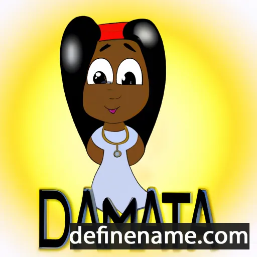 Damita cartoon