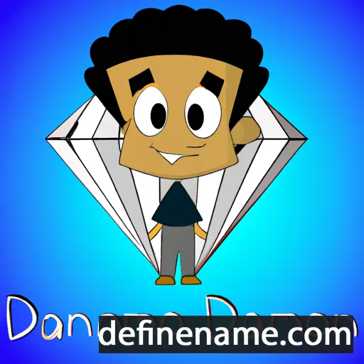 Damond cartoon