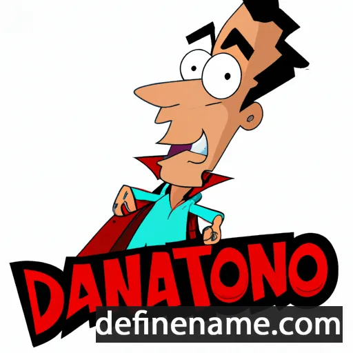 Damonti cartoon