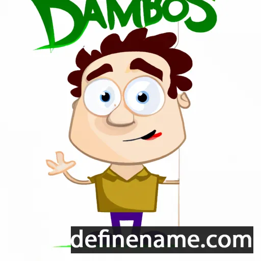 cartoon of the name Damos