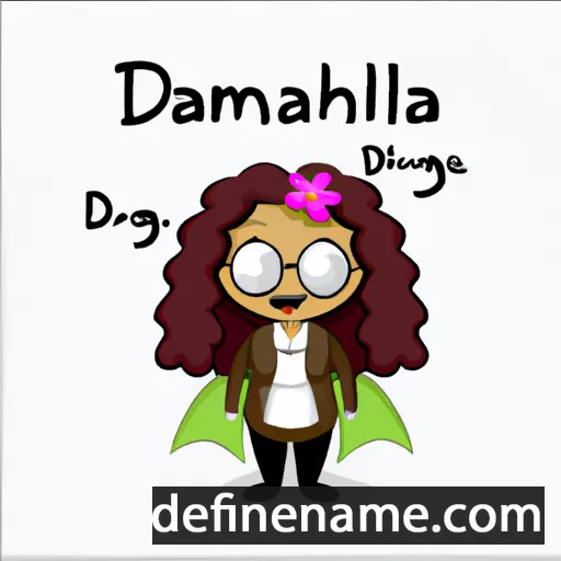 cartoon of the name Damothaleia