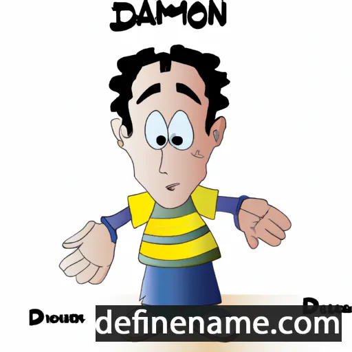 Damoun cartoon