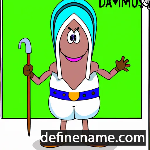 Damoxenos cartoon