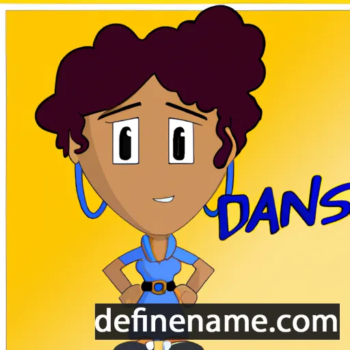 cartoon of the name Danais