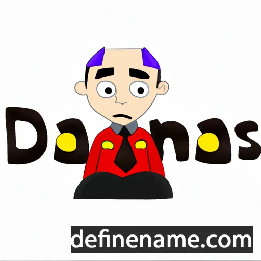 cartoon of the name Danas