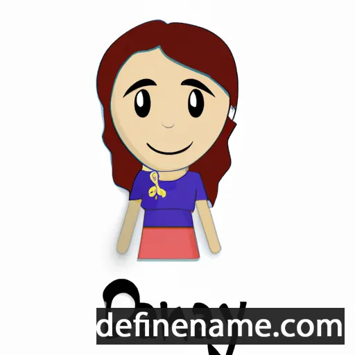 cartoon of the name Danay