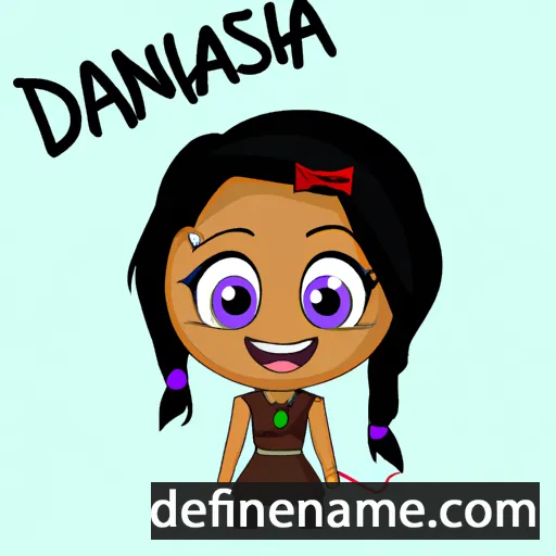 Danaysha cartoon