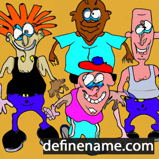 cartoon of the name Dancell-dallphebo-mark-anthony-gallery-cesar