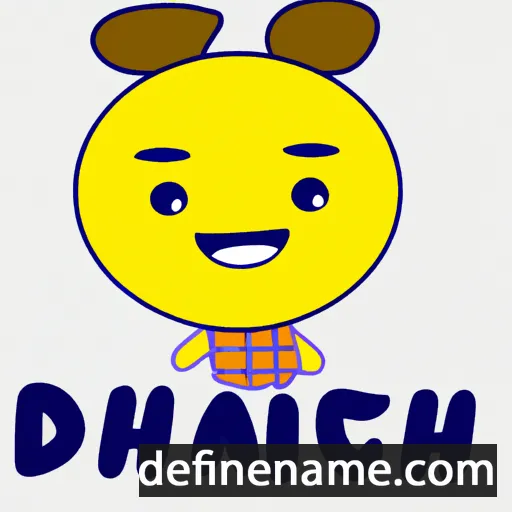 cartoon of the name Danchu