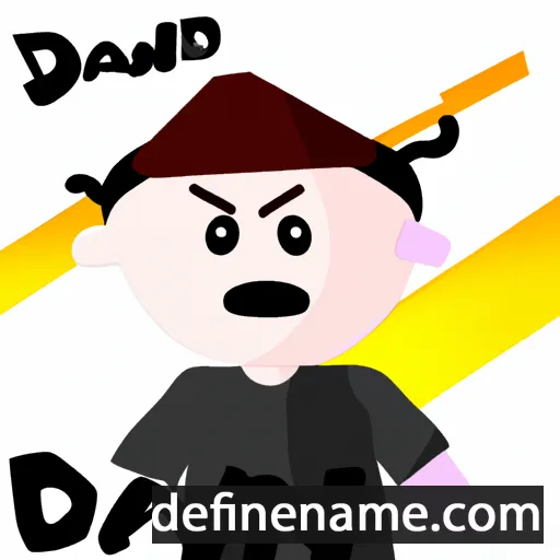 cartoon of the name Dandan