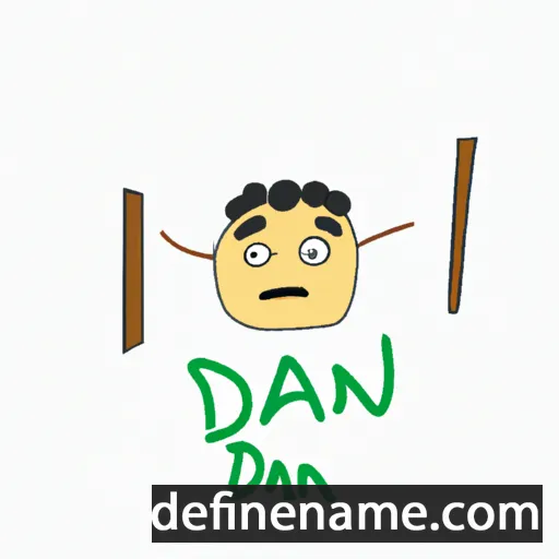 cartoon of the name Dandan