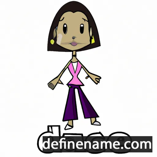 Danece cartoon