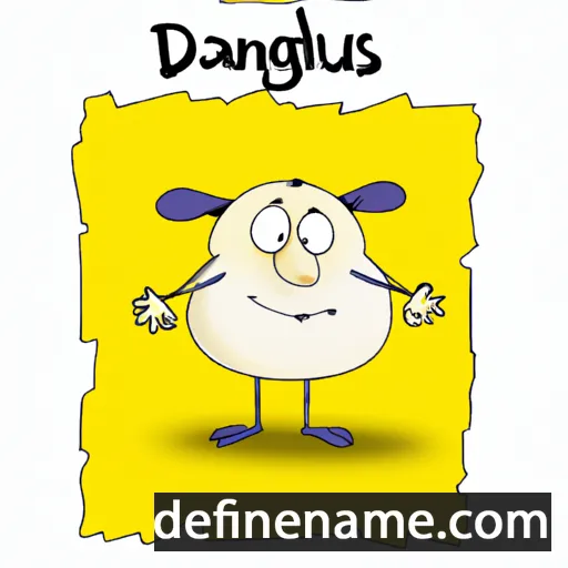 cartoon of the name Danguolis