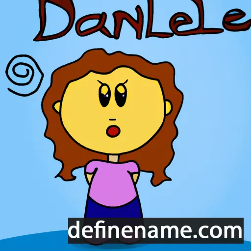 Daníela cartoon