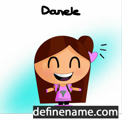 Daníella cartoon