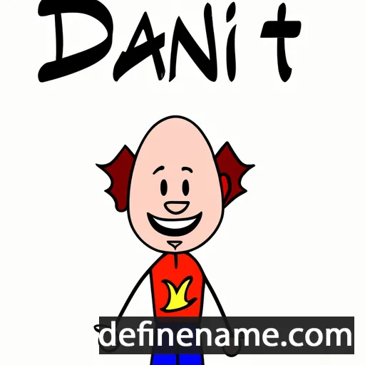 cartoon of the name Dani