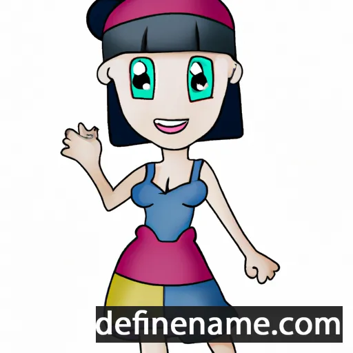 cartoon of the name Daniat