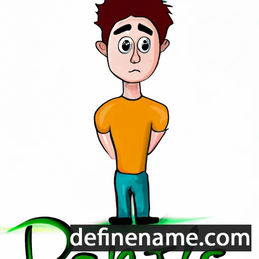 cartoon of the name Danil