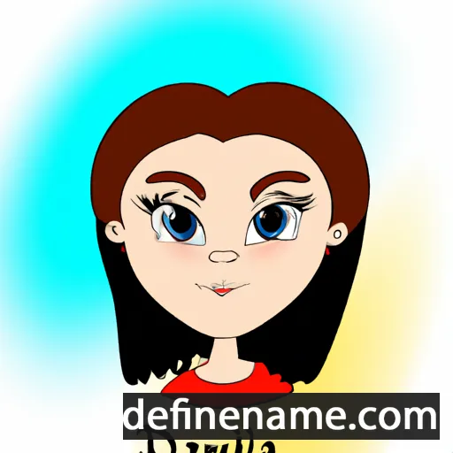 cartoon of the name Danila